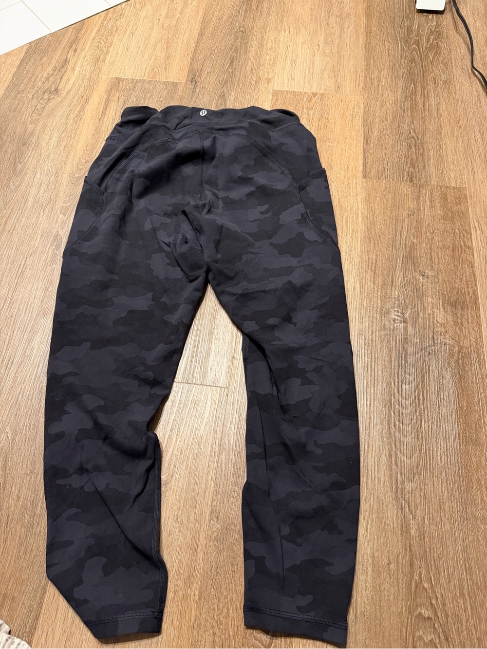 lululemon athletica Black Camo Leggings